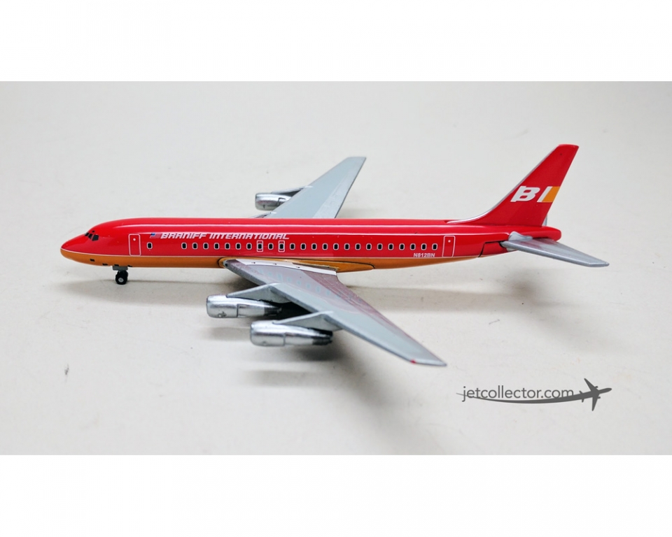 www.JetCollector.com: Braniff DC-8-51 Red (SkyJets) GJBNF287A