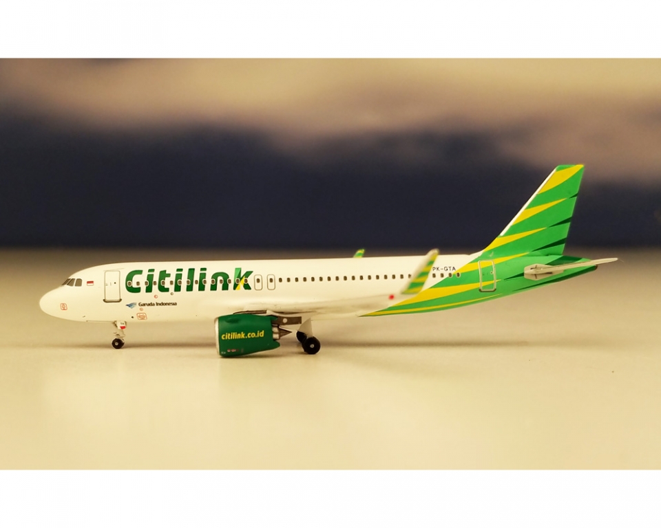 www.JetCollector.com: Garuda Citilink A320-NEO PK-GTA 1:400 Scale