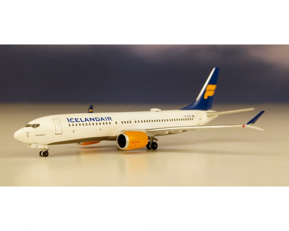 www.JetCollector.com: Icelandair B737 MAX8 TF-ICE 1:400 Scale