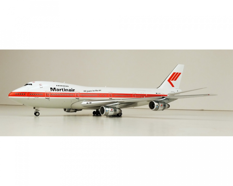 www.JetCollector.com: JFOX MARTINAIR B747-200 W/STAND PH-MCF 1:200