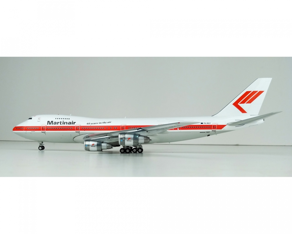 www.JetCollector.com: JFOX MARTINAIR B747-200 W/STAND PH-MCF 1:200