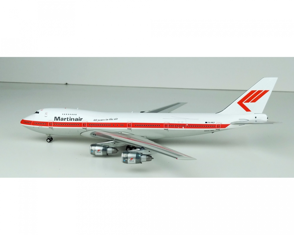 www.JetCollector.com: JFOX MARTINAIR B747-200 W/STAND PH-MCF 1:200