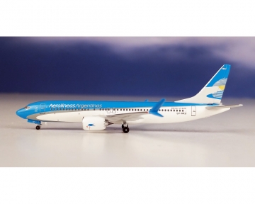 Aerolineas Argentinas B737 MAX8  LV-HKU 1:400 Scale Aeroclassics AC419299