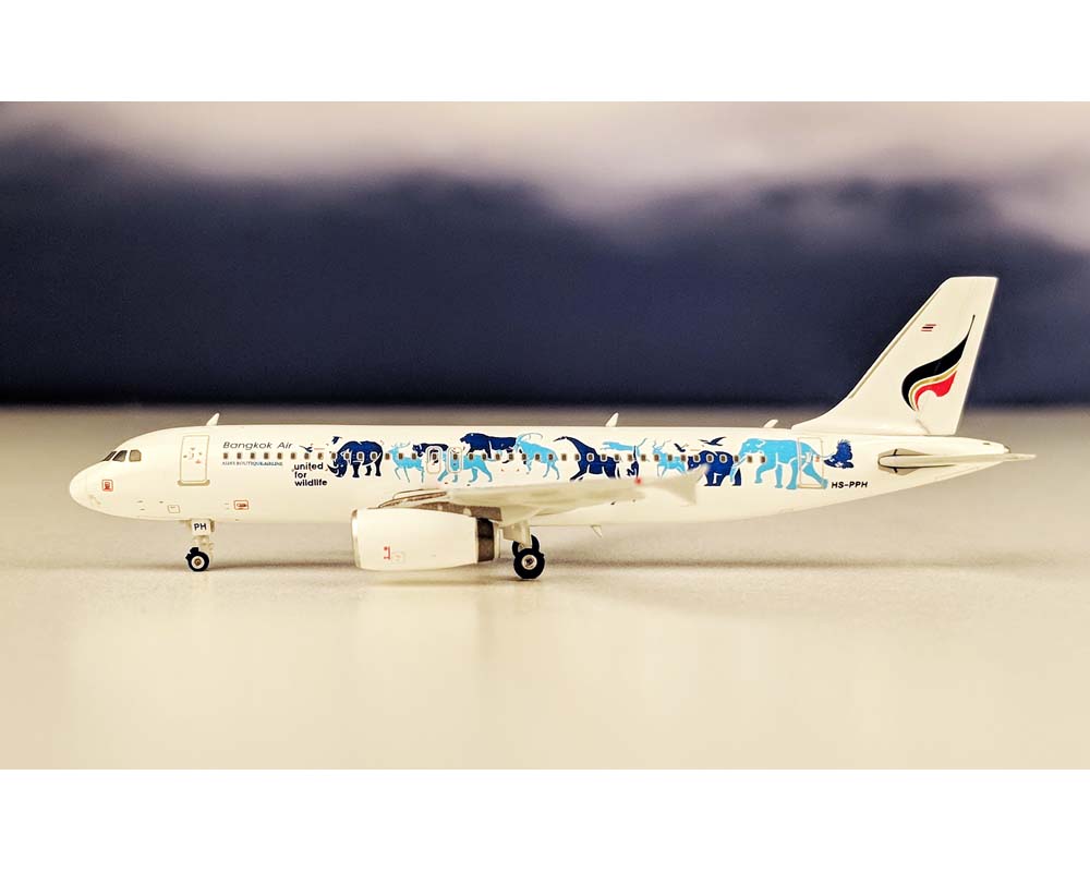 www.JetCollector.com: PHOENIX BANGKOK AIRWAYS A320 UNITED WILDLIFE