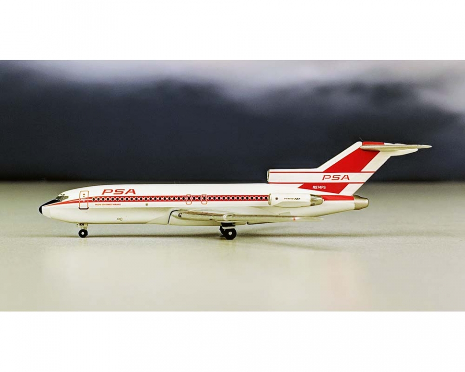 www.JetCollector.com: AEROCLASSICS PSA DELIVERY COLORS B727-100