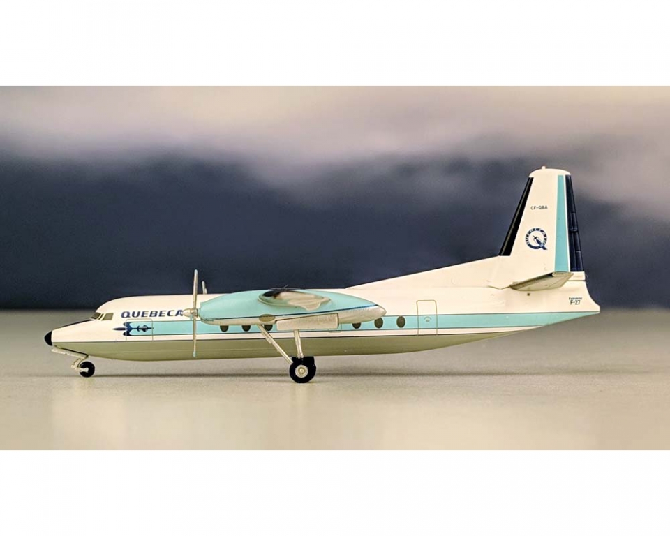 週間売れ筋 F-27 Fokker フォッカー Airlines Quebec ケベック航空 ...