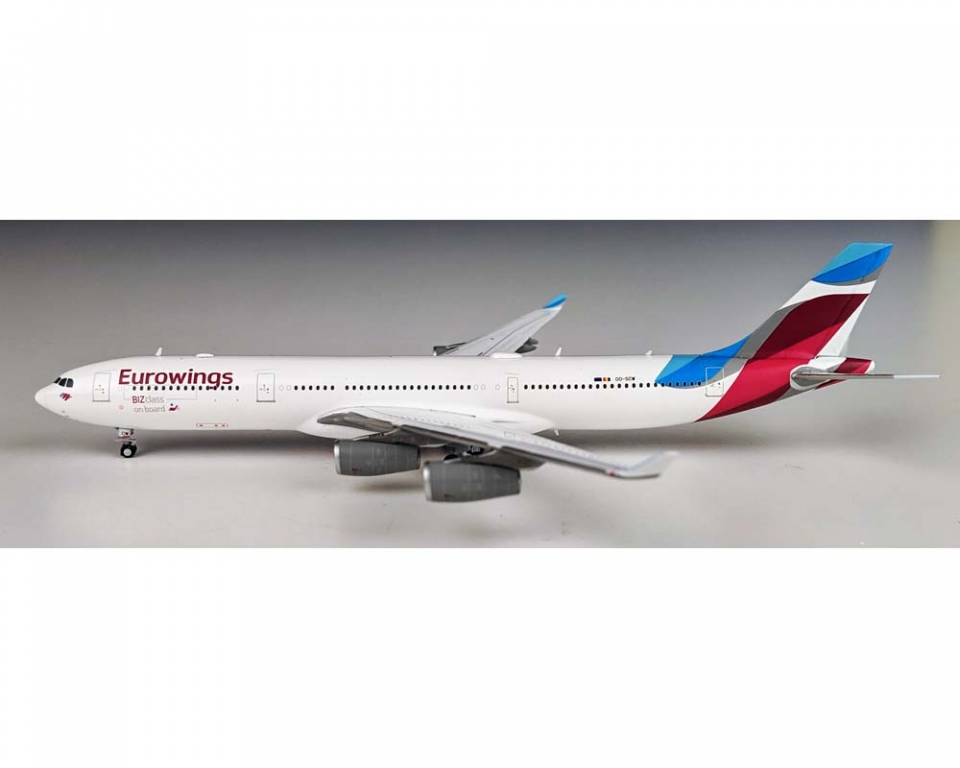 www.JetCollector.com: JC WINGS EUROWINGS A340-300 W/ANTENNA OO-SCW