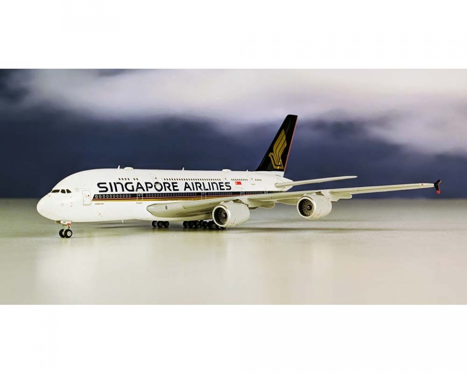www.JetCollector.com: JC WINGS SINGAPORE AIRLINES A380-800 W