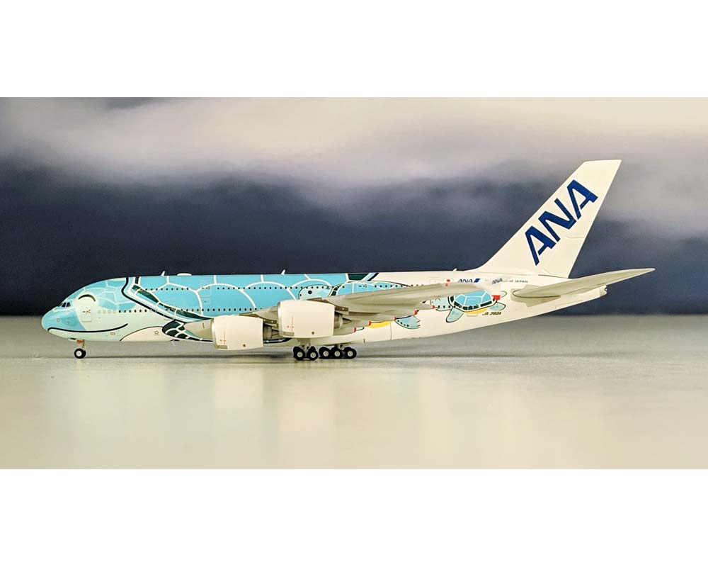 www.JetCollector.com: JC WINGS ANA - All Nippon A380-800 Flying Honu