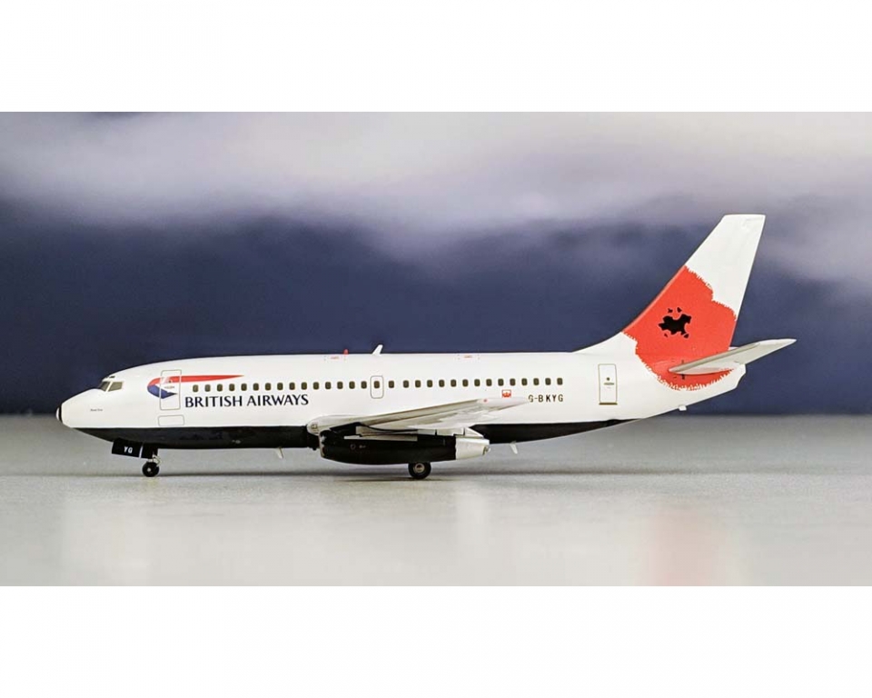 航空機・ヘリコプター British Airways B737-200 G-BKYG www.JetCollector.com: Inflight British Airways B737-200 G-BKYG 1