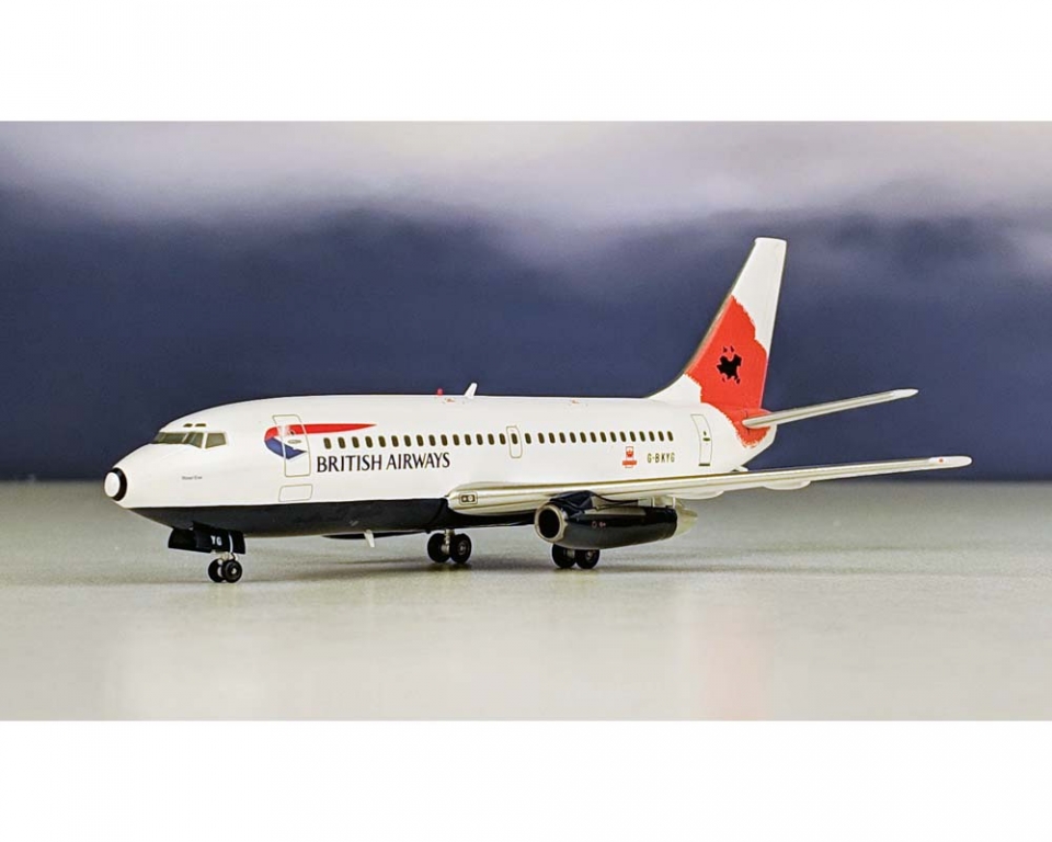 航空機・ヘリコプター British Airways B737-200 G-BKYG www.JetCollector.com: Inflight British Airways B737-200 G-BKYG 1