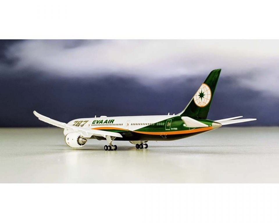 www.JetCollector.com: JC WINGS EVA AIR B787-9 787 Big Titles,Flaps