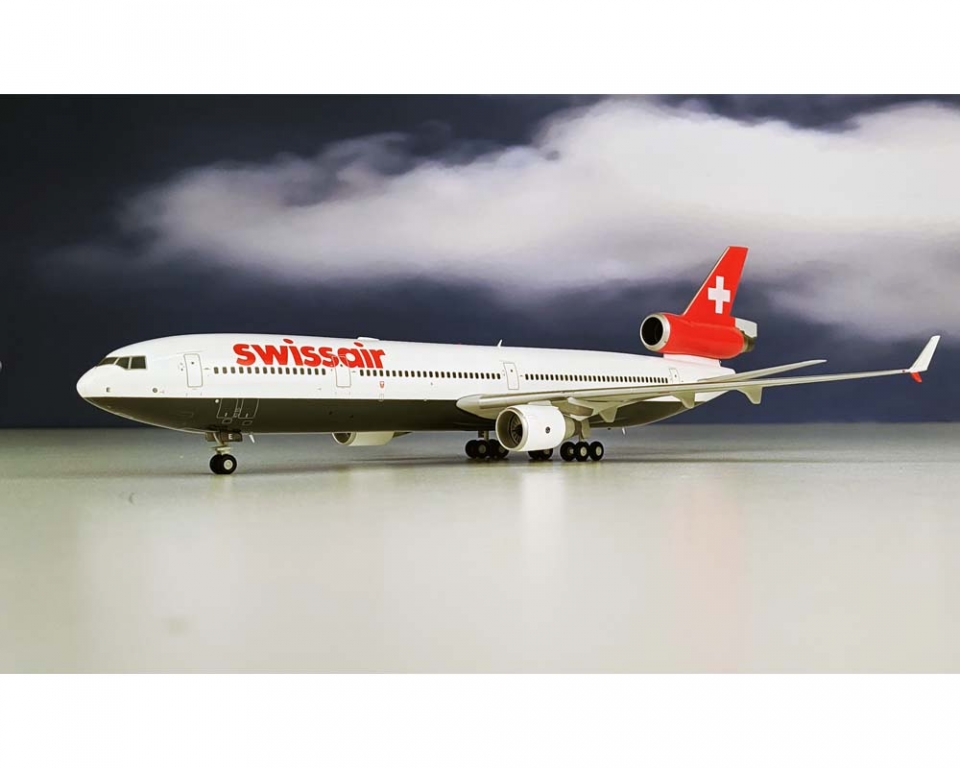 www.JetCollector.com: JC WINGS SWISSAIR MD11 FINAL LIVERY HB-IWE 1