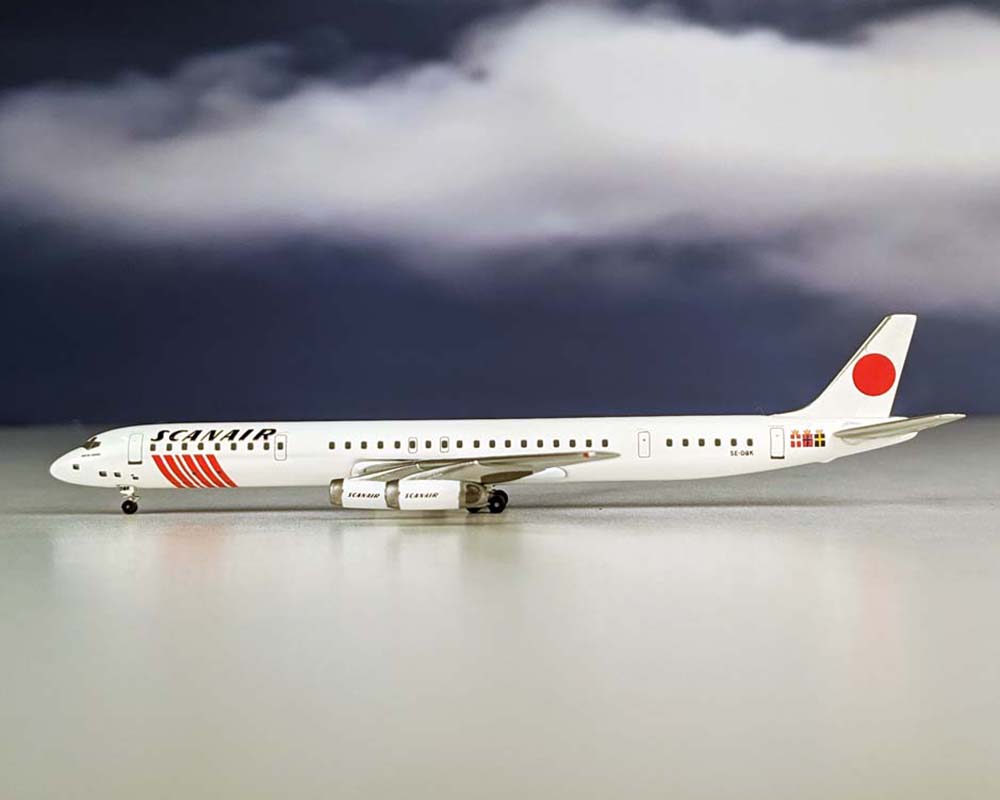 www.JetCollector.com: Aeroclassics Scanair DC-8-63 N/C SE-DBK 1