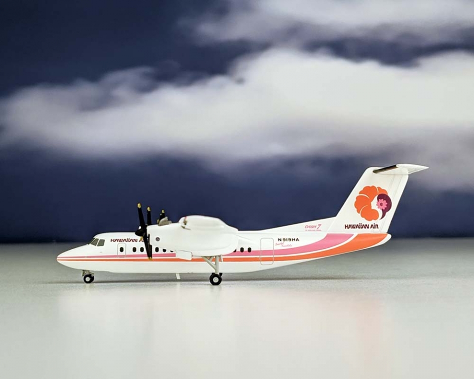 www.JetCollector.com: HERPA HAWAIIAN AIRLINES DASH-7 N919HA 1:200