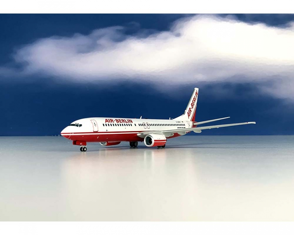 www.JetCollector.com: Air Berlin B737-800 w/stand D-BAT 1:200