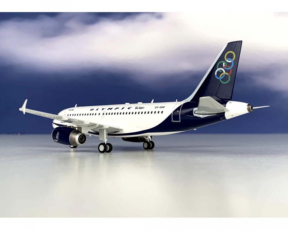 www.JetCollector.com: INFLIGHT200 OLYMPIC A319 W/STAND SX-OAK 1