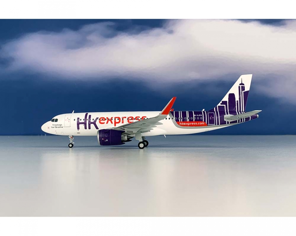 www.JetCollector.com: JC WINGS HK EXPRESS A320neo W/STAND B-LCO 1