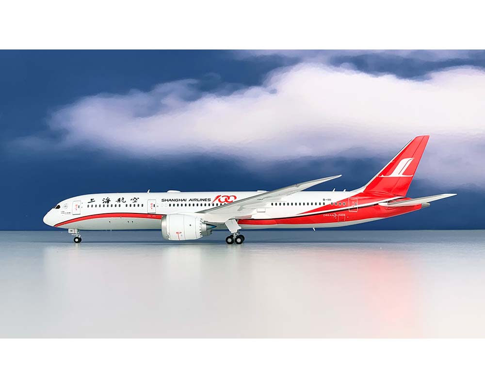 www.JetCollector.com: JC WINGS SHANGHAI AIRLINES B787-9 100TH