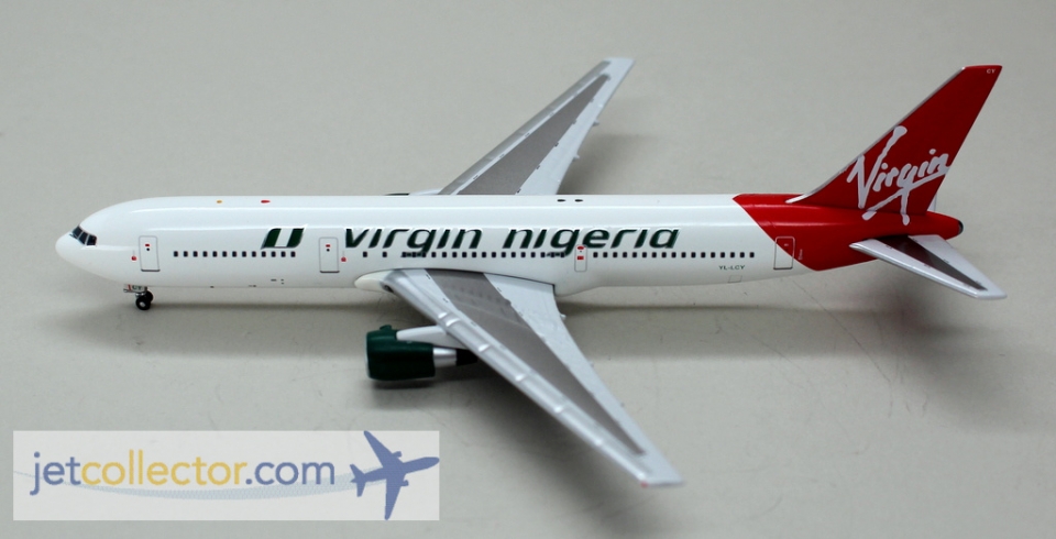 www.JetCollector.com: Virgin Nigeria B767-300 TJ-CAA 1:400 Scale