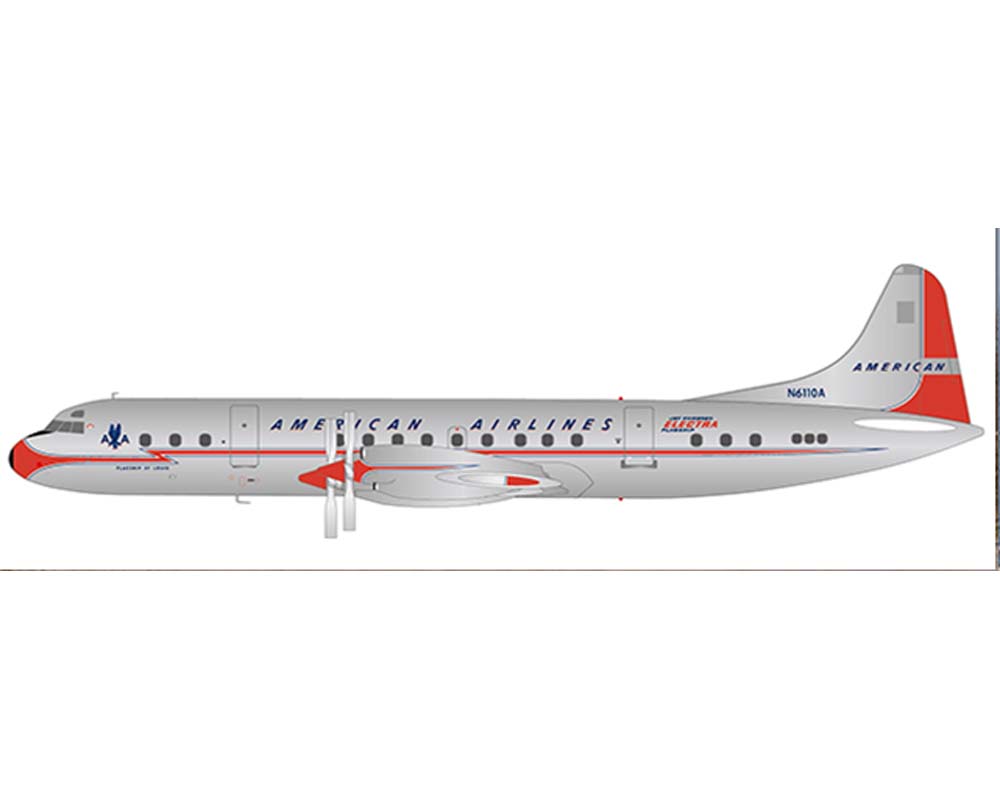 www.JetCollector.com: American Airlines Lockheed L-188 Electra