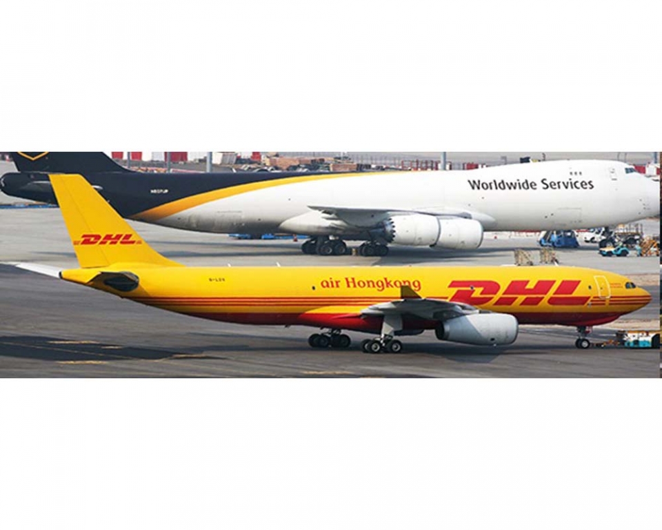 www.JetCollector.com: Air Hong Kong (DHL) A330-200F B-LDS 1:200