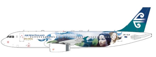www.JetCollector.com: Air New Zealand A320 LTR ZK-OJA W/Stand XX2212