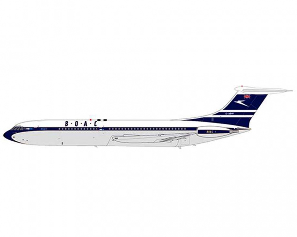 www.JetCollector.com: BOAC Vickers VC10 SRS1101 w/Stand G-ARVF 1