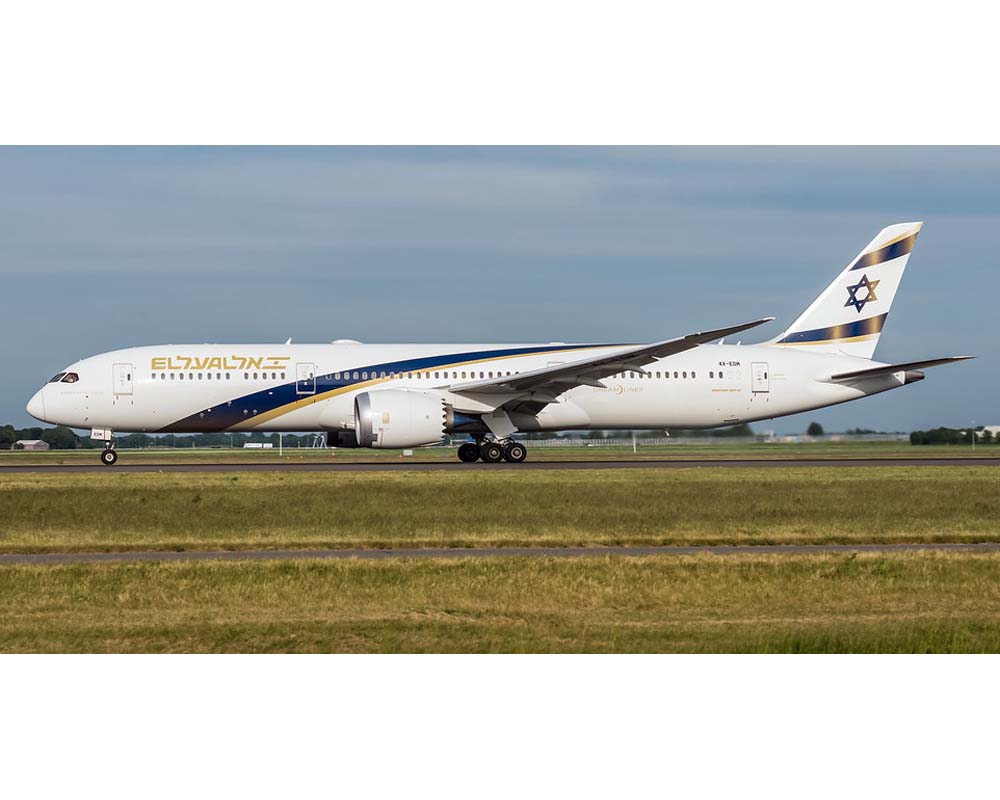 www.JetCollector.com: JC WINGS EL AL B787-9 JERUSALEM OF GOLD 4X