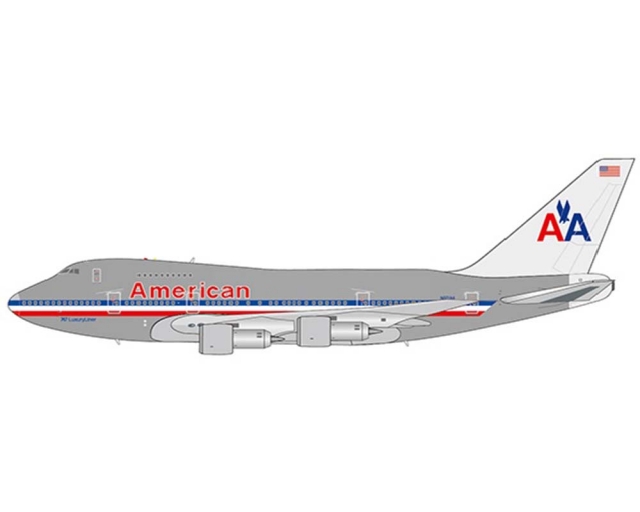 American Airlines Boeing 747SP N601AA "Polished" (1:400)
