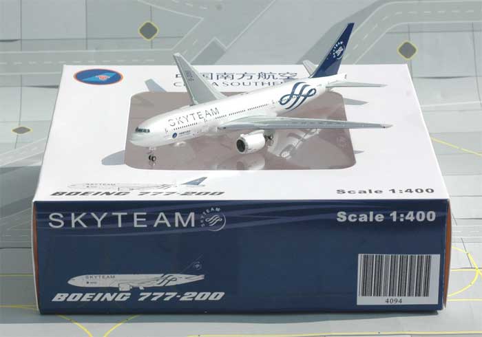 www.JetCollector.com: China Southern Skyteam B777-200 B-2056 1:400
