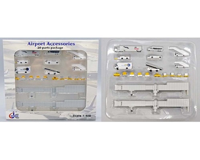 Airport Accessories 20 Piece set (1:400) by JC Wings Diecast ...