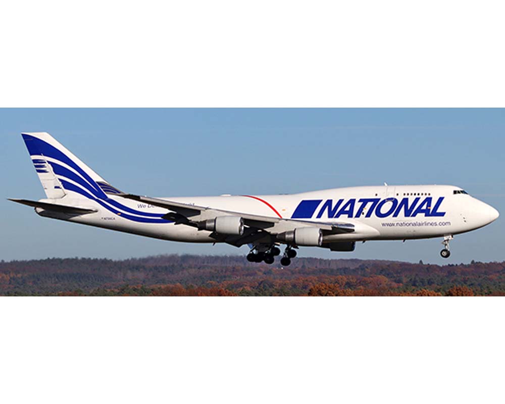 www.JetCollector.com: National Airlines Cargo B747-400(BCF) N756CA
