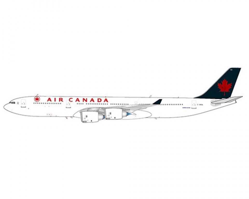 www.JetCollector.com: JC WINGS AIR CANADA A340-500 W/STAND C-GKOL