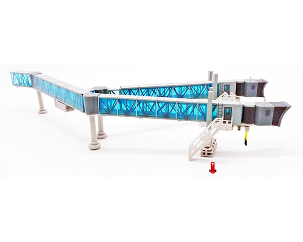 HanedaCraft TOPBRIDGE 新品未使用２ www.JetCollector.com: Airport Passenger Bridge blue glass for B747