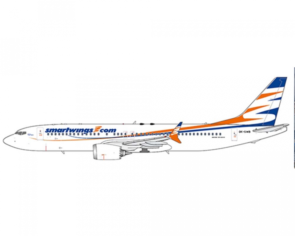 www.JetCollector.com: SMARTWINGS Boeing B737 MAX8 OK-SWB 1:400