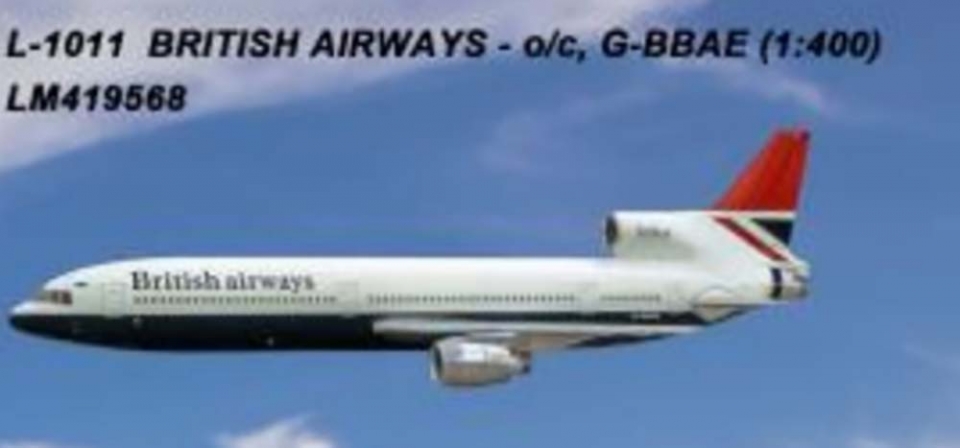 www.JetCollector.com: British Airways L1011 G-BBAE 1:400 Scale