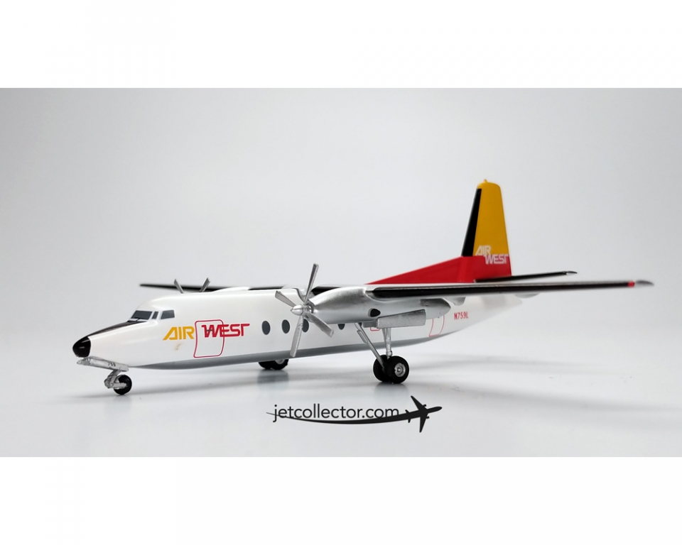 www.JetCollector.com: AEROCLASSICS AIR WEST FOKKER F27 N759L 1:200