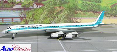 www.JetCollector.com: Aeroclassics Trans International DC-8-63