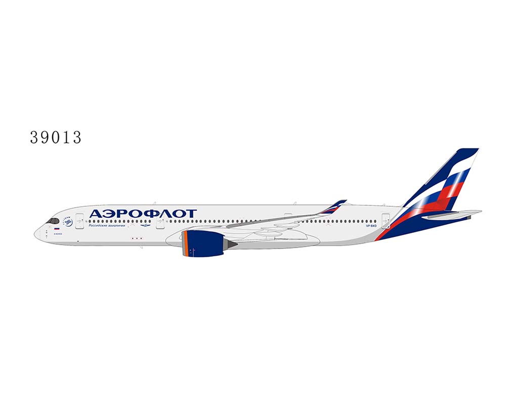 www.JetCollector.com: Aeroflot Airbus A350-900 VP-BXD 1:400 Scale