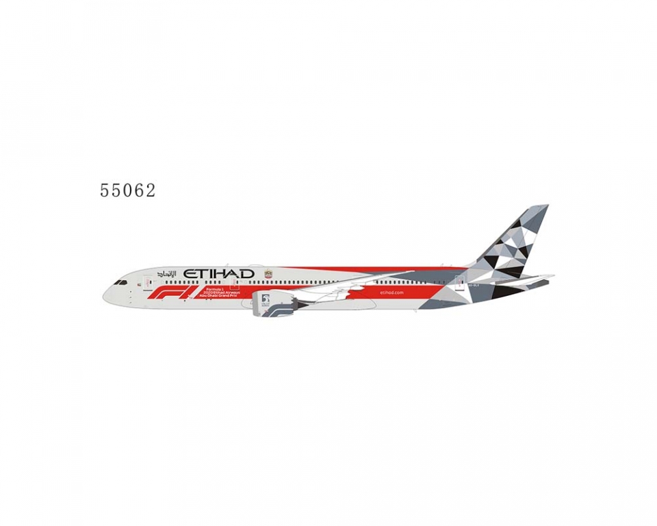 www.JetCollector.com: Etihad Formula 1 2020 Boeing B787-9 A6-BLV 1