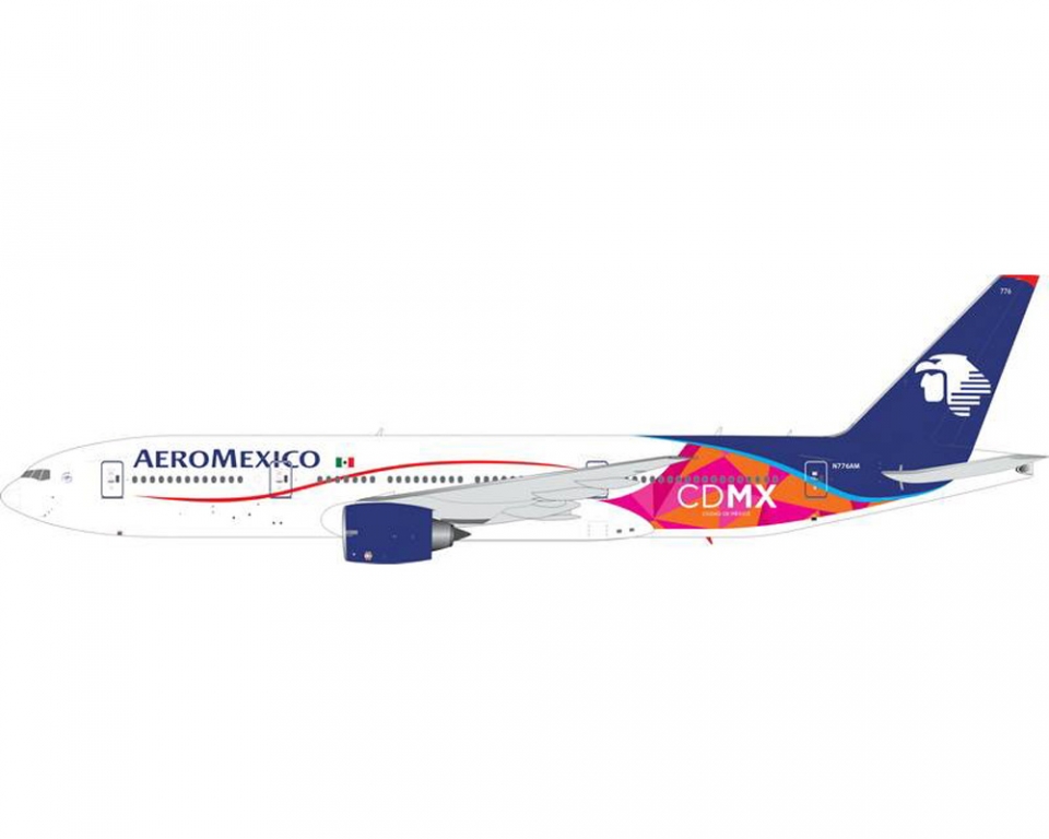 www.JetCollector.com: AEROMEXICO B777-200ER CDMX N776AM