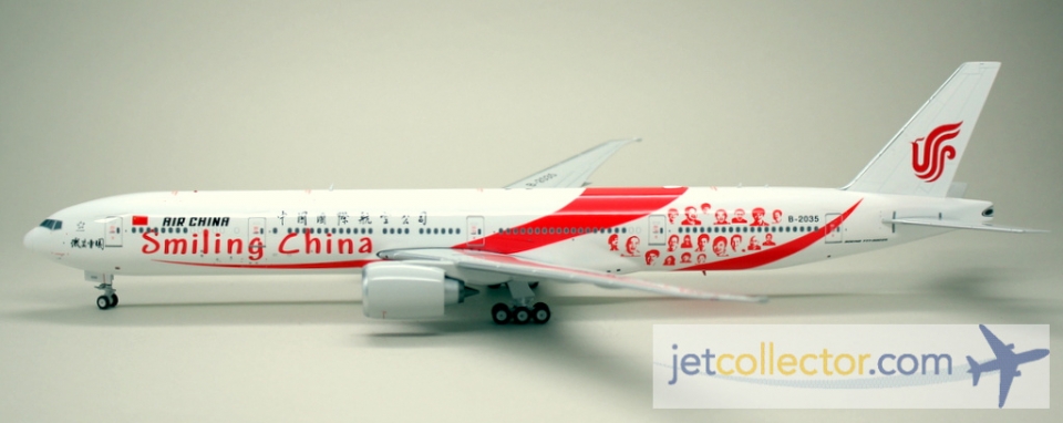 www.JetCollector.com: Air China B777-300ER 'Smiling China' B-2035