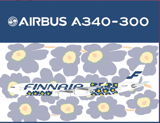 www.JetCollector.com: PHOENIX FINNAIR A340-300 MARIMEKKO UNIKKO OH