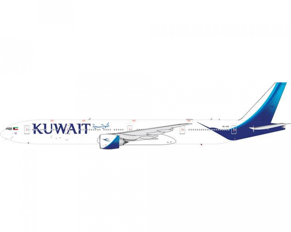 www.JetCollector.com: Kuwait Airways B777-300ER 9K-AOC 1:200 Scale