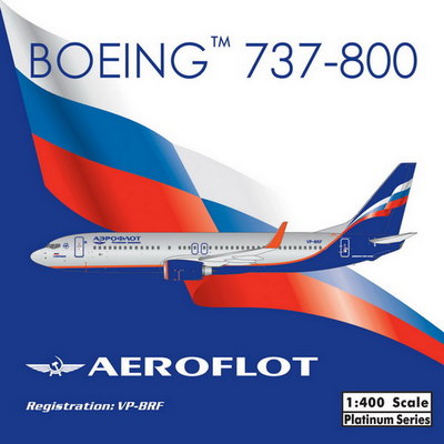 www.JetCollector.com: PHOENIX Aeroflot B737-800 VP-BRF 1:400 Scale
