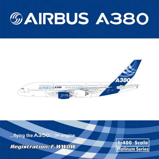 www.JetCollector.com: Airbus A380-800 'Flying the A350 XWB Engine
