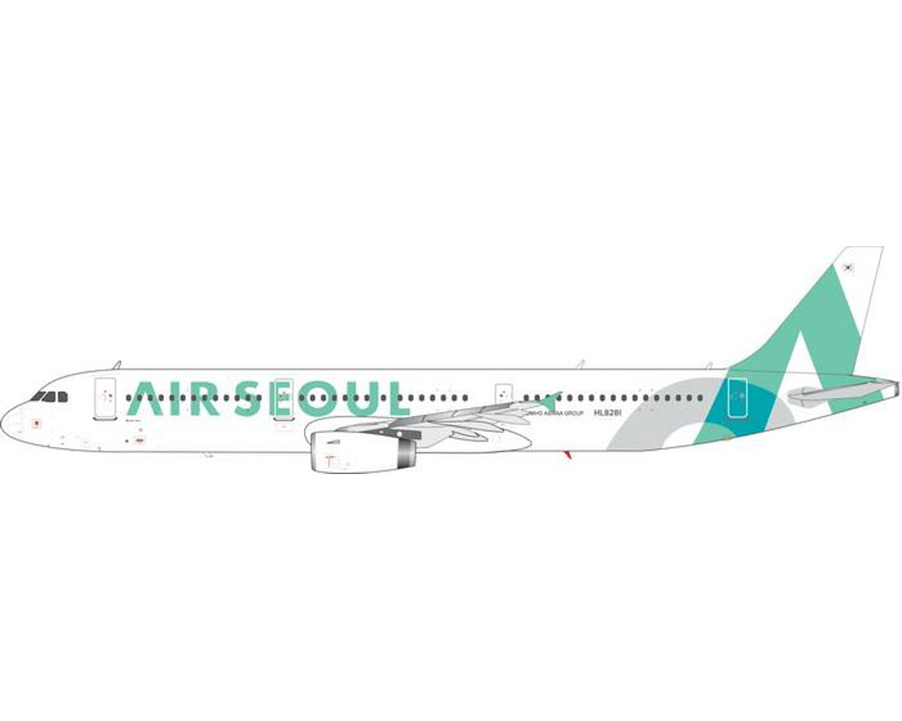www.JetCollector.com: AIR SEOUL A321-200 HL8281 1:400 Scale