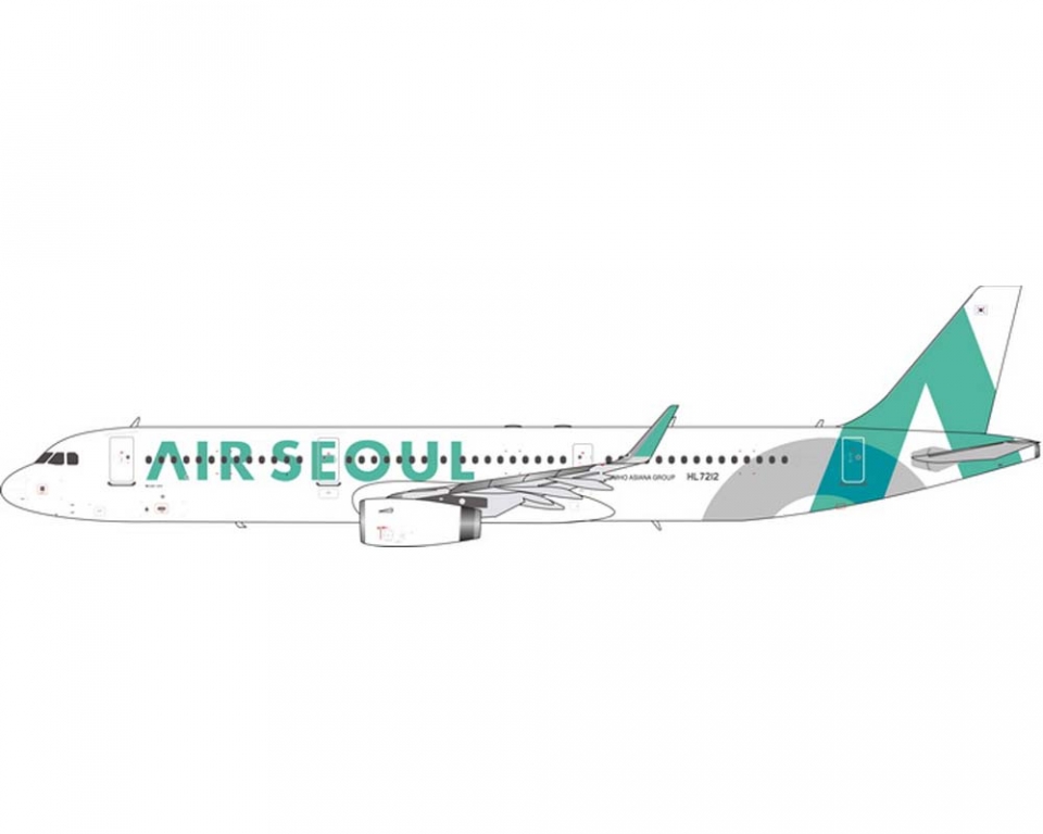 春の朝空 www.JetCollector.com: AIR SEOUL AIRBUS A321 HL7212 1:400 Scale