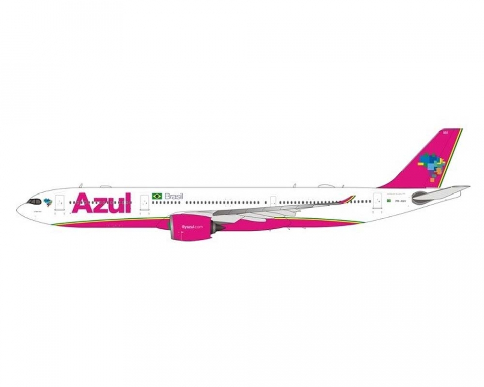 www.JetCollector.com: Azul A330-900Neo Pink Livery PR-ANV 1:400